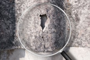uralita deteriorada