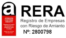 Registro de Empresas con Riesgo de Amianto - Nº Inscripción: 2800798